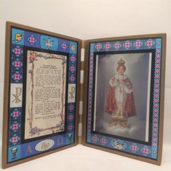 Stained Glass Picture Frame of Inafant Prague" itemprop="image