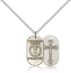 Sterling Silver Air Force Medal Pendant" itemprop="image