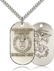 Sterling Silver Air Force Medal Pendant" itemprop="image