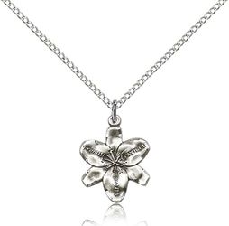 Sterling Silver Chastity Medal Pendant" itemprop="image