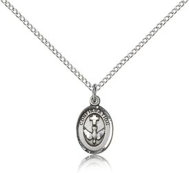 Sterling Silver Confirmation Medal Pendant" itemprop="image