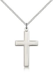 Sterling Silver Cross Medal Pendant" itemprop="image