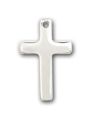 Sterling Silver Cross Medal Pendant" itemprop="image