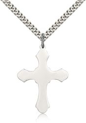 Sterling Silver Cross Medal Pendant" itemprop="image