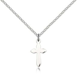 Sterling Silver Cross Medal Pendant" itemprop="image