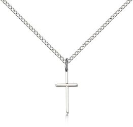 Sterling Silver Cross Medal Pendant" itemprop="image