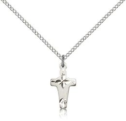 Sterling Silver Cross Medal Pendant" itemprop="image