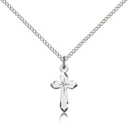 Sterling Silver Cross Medal Pendant" itemprop="image