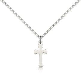 Sterling Silver Cross Medal Pendant" itemprop="image