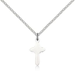 Sterling Silver Cross Medal Pendant" itemprop="image