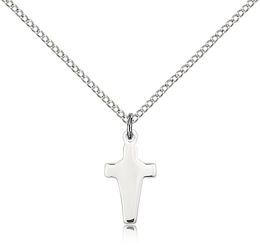 Sterling Silver Cross Medal Pendant" itemprop="image