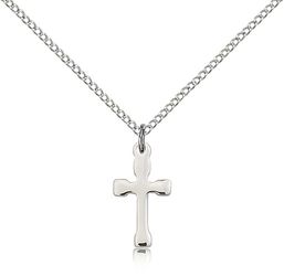 Sterling Silver Cross Medal Pendant" itemprop="image