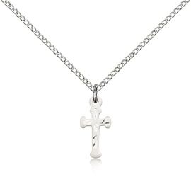 Sterling Silver Cross Medal Pendant" itemprop="image