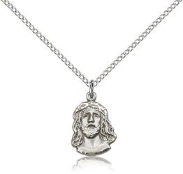 Sterling Silver Ecce Homo Medal Pendant" itemprop="image