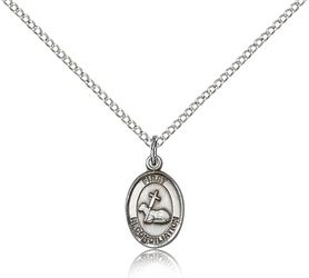 Sterling Silver First Reconciliation Medal Pendant" itemprop="image