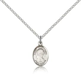 Sterling Silver St. Apollonia Patron Saint Medal Pendant - Small" itemprop="image