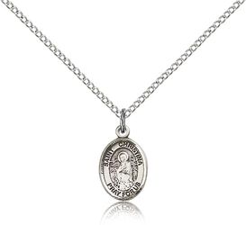 Sterling Silver St. Christina the Astonishing Pend - Small" itemprop="image