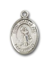 Sterling Silver St. Joan Of Arc / Paratrooper Pend - Small" itemprop="image