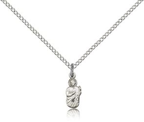 Sterling Silver St. Jude Medal Pendant" itemprop="image