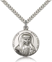 Sterling Silver St. Louise Medal Pendant" itemprop="image