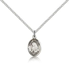 Sterling Silver St. Madeline Sophie Barat Patron Saint Medal Pendant - Small" itemprop="image