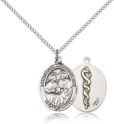 Sterling Silver Sts. Cosmas & Damian/Doctors Penda - Medium" itemprop="image