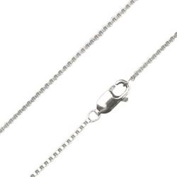 Sterling Silver Venetian Box Neck Chain" itemprop="image