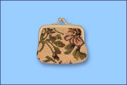 Tapestry With Clasp Rosary Case" itemprop="image