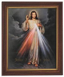 The Divine Mercy ( gold frame )" itemprop="image