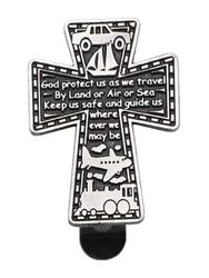 Travelers Prayer Auto Visor Clip" itemprop="image