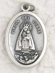 Virgin Del Cobre Oxidized Medal" itemprop="image