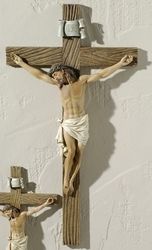 Wall Crucifix 20 inches" itemprop="image