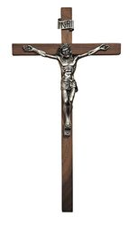 Walnut Crucifix" itemprop="image