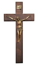 Walnut Crucifix" itemprop="image