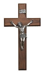 Walnut Crucifix" itemprop="image