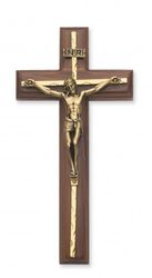 Walnut Crucifixes Gold Overlay" itemprop="image