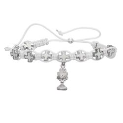 White Cross Rope chalice Brace" itemprop="image