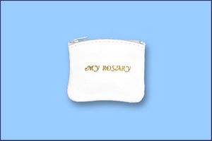 White Rosary Case with My Rosary" itemprop="image