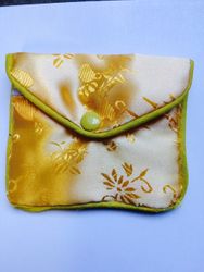 Yellow Rosary Case Asian Inspired" itemprop="image