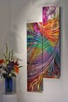 Rainbow Metal Wall Art, Designed by Alex Kovacs - W261 Rainbow Metal Wall Art, Designed by Alex Kovacs - W261