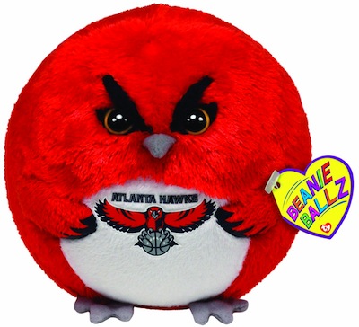 Beanie Ballz Atlanta Hawks 5
