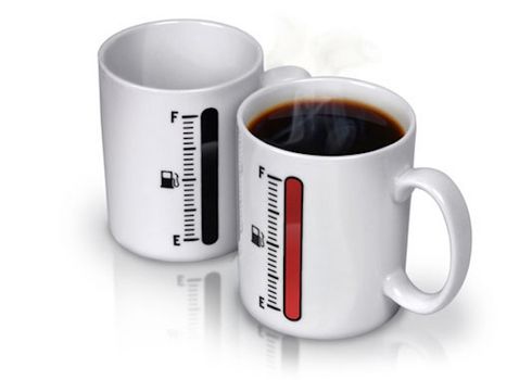 Tank Up Coffe Cup