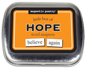 Word Magnets: Little Box of Hope