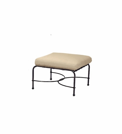 Cushion Made to Fit Brown Jordan Florentine Ottoman Cushion