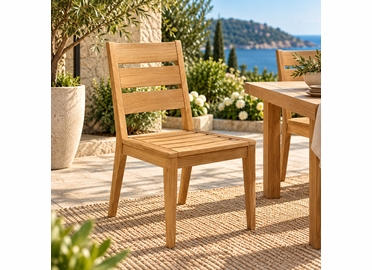 Kingsley Bate Algrave Armless Dining Chair Replacement Cushion