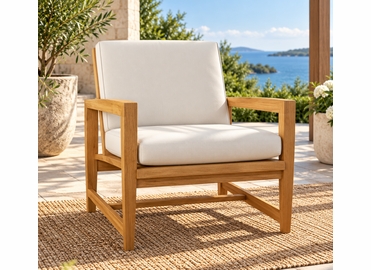 Kingsley Bate Amalfi Club Chair Replacement Cushions
