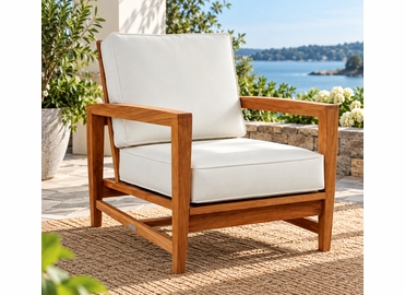 Kingsley Bate Amalfi Lounge Chair Replacement Cushions