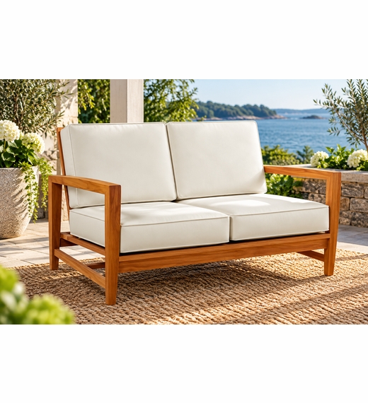 Kingsley Bate Amalfi Loveseat Replacement Cushions
