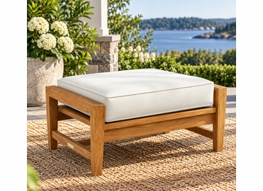 Kingsley Bate Amalfi Ottoman Replacement Cushion