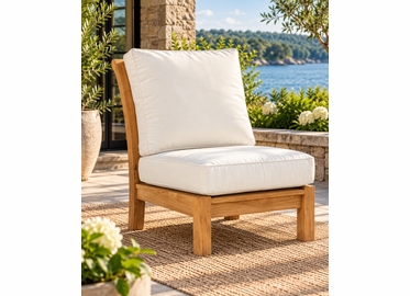 Kingsley Bate Chelsea Armless Chair Replacement Cushions